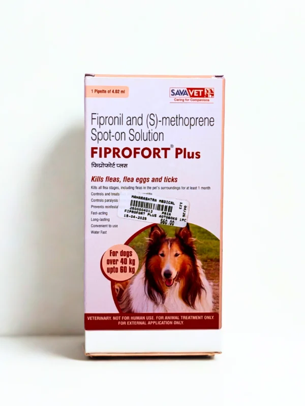 FIFROFORT PLUS SPOT ON SOLUTION OVER 40KG UPTO 60KG
