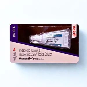 ASSURITY PLUS SPOT ON FOR DOGS 4 TO 10 KGS 1 ML