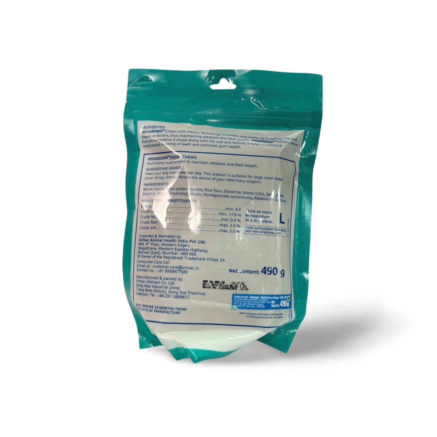 VIRBAC VEGGIEDENT LARGE 450 G - Image 2