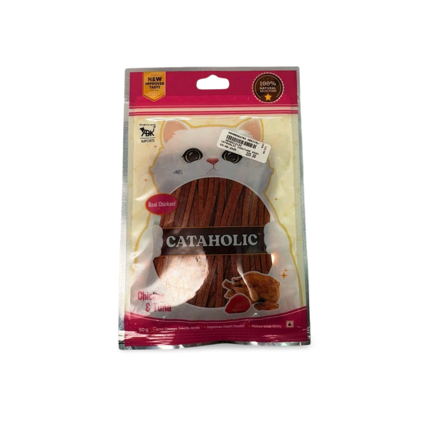 CATAHOLIC CHICKEN & TUNA 50 GM
