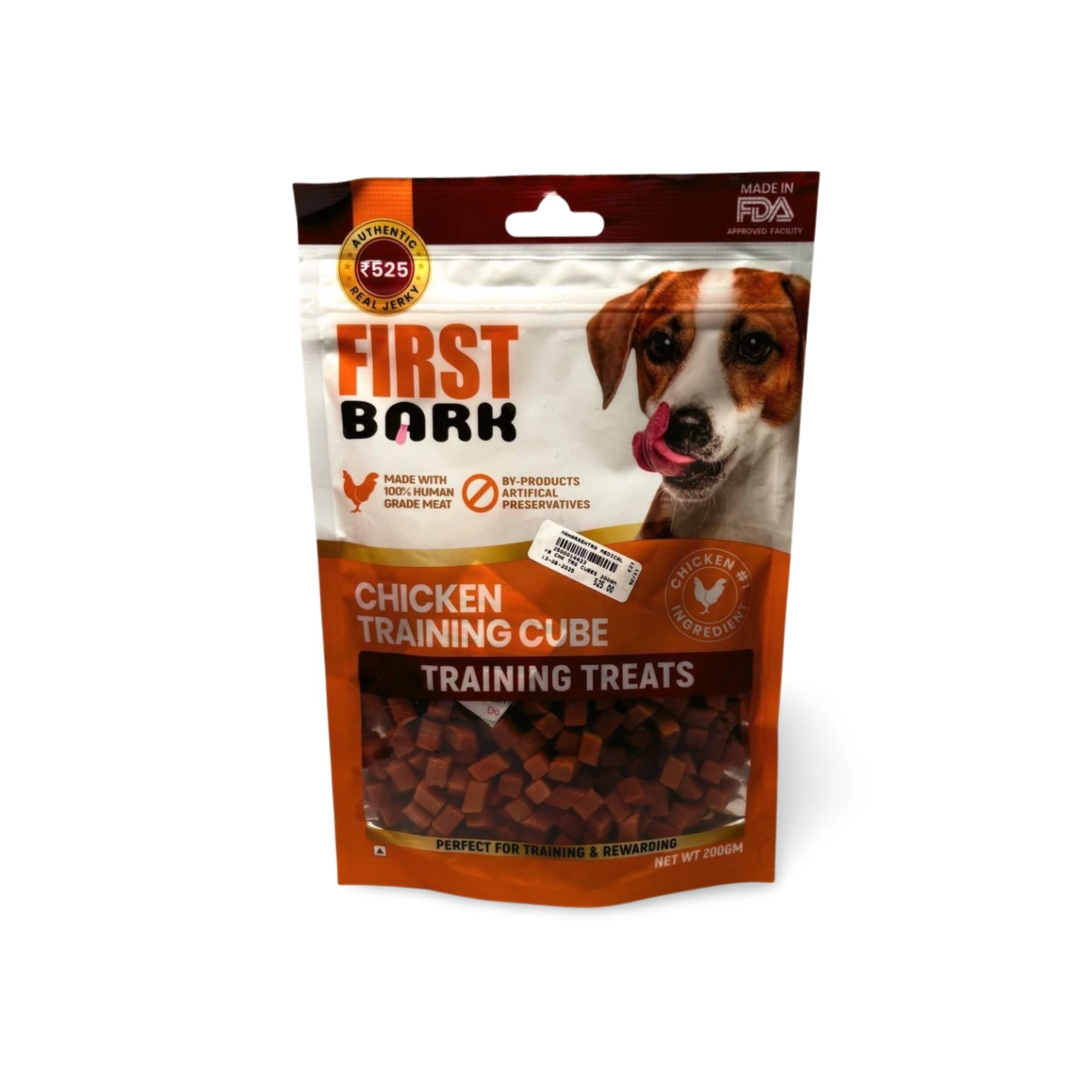 FIRST BARK CHICKEN TRAINING CUBE 200 GM