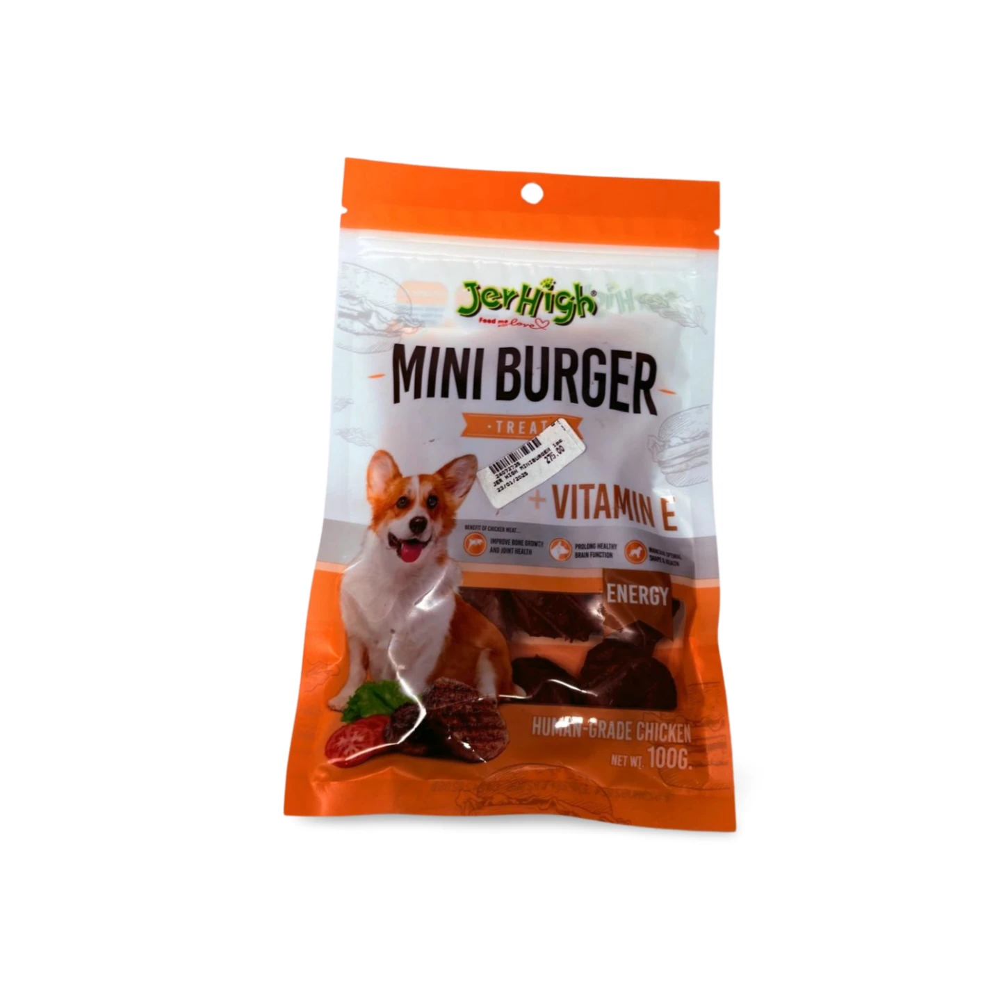 JERHIGH MINI BURGER 100 GM