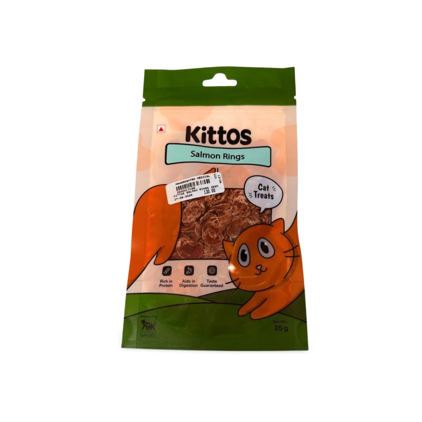 KITTOS SALMON RINGS 35 GM