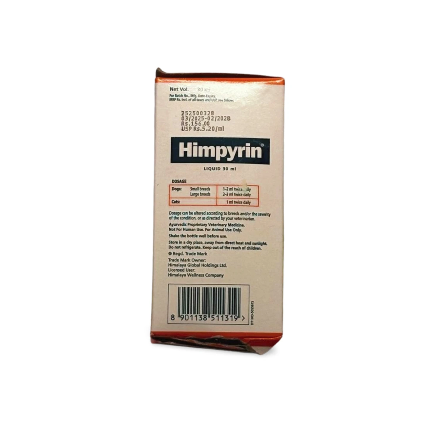 HIMPYRIN SYRUP 30 ML - Image 2