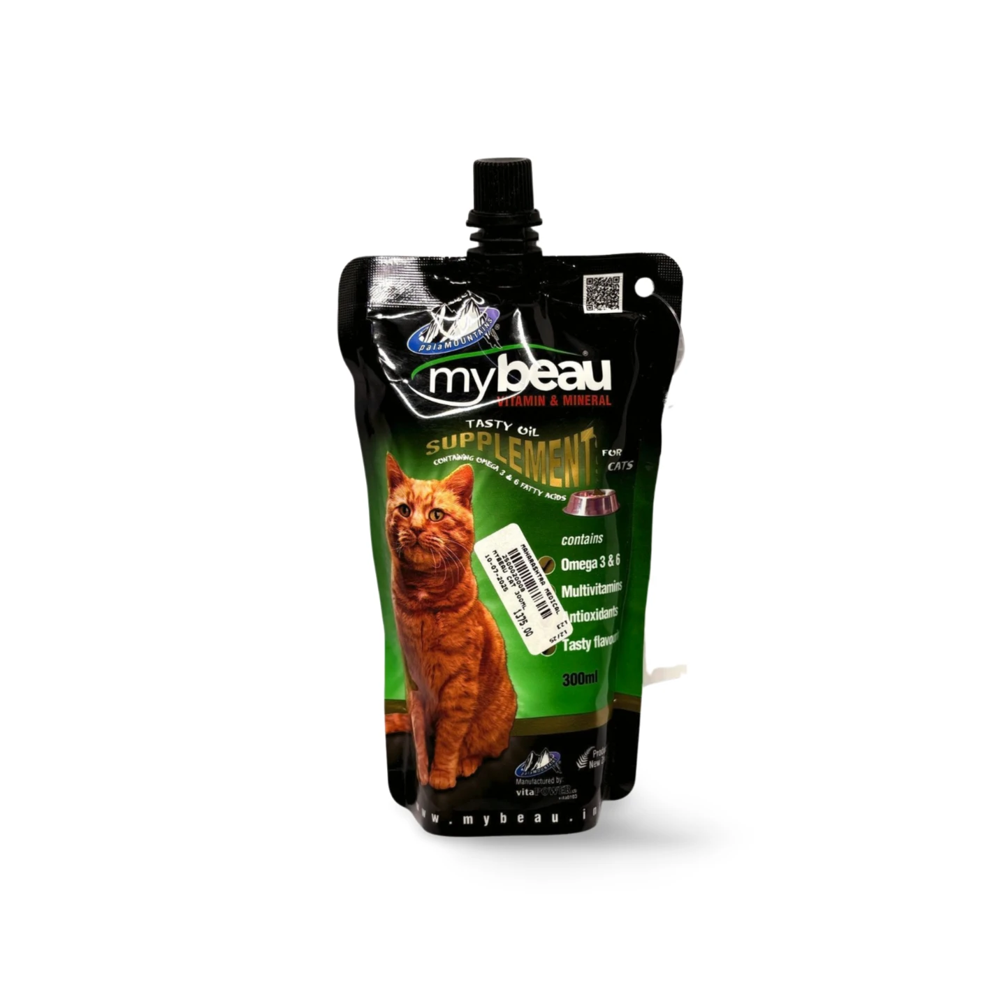 MYBEAU OIL SUPPLEMENT FOR CATS 300 ML