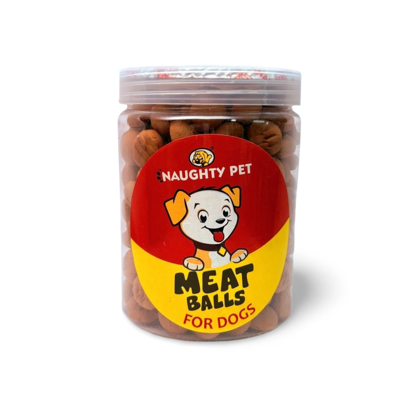 NAUGHTY PET MEAT BALLS DOG BISCUIT