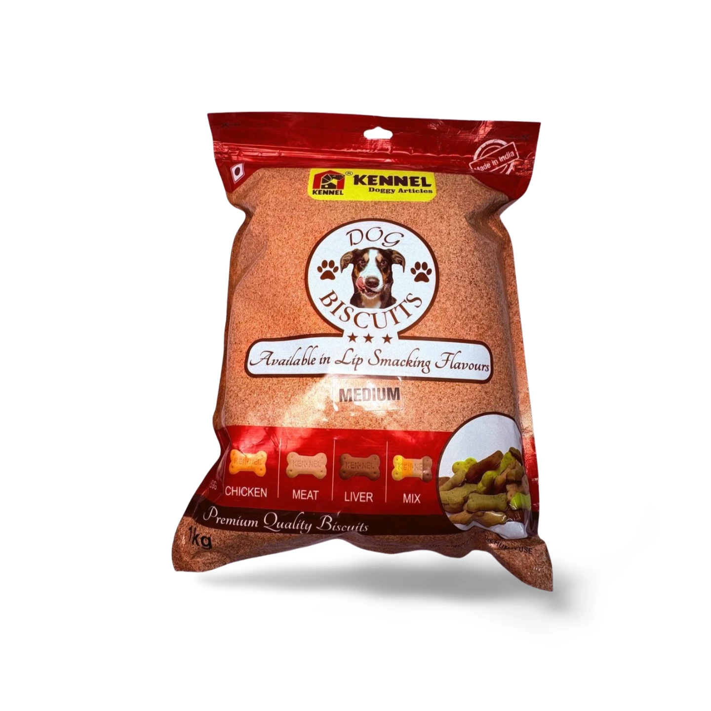 KENNEL NONVEG DOG BISCUIT MEDIUM 1 KG