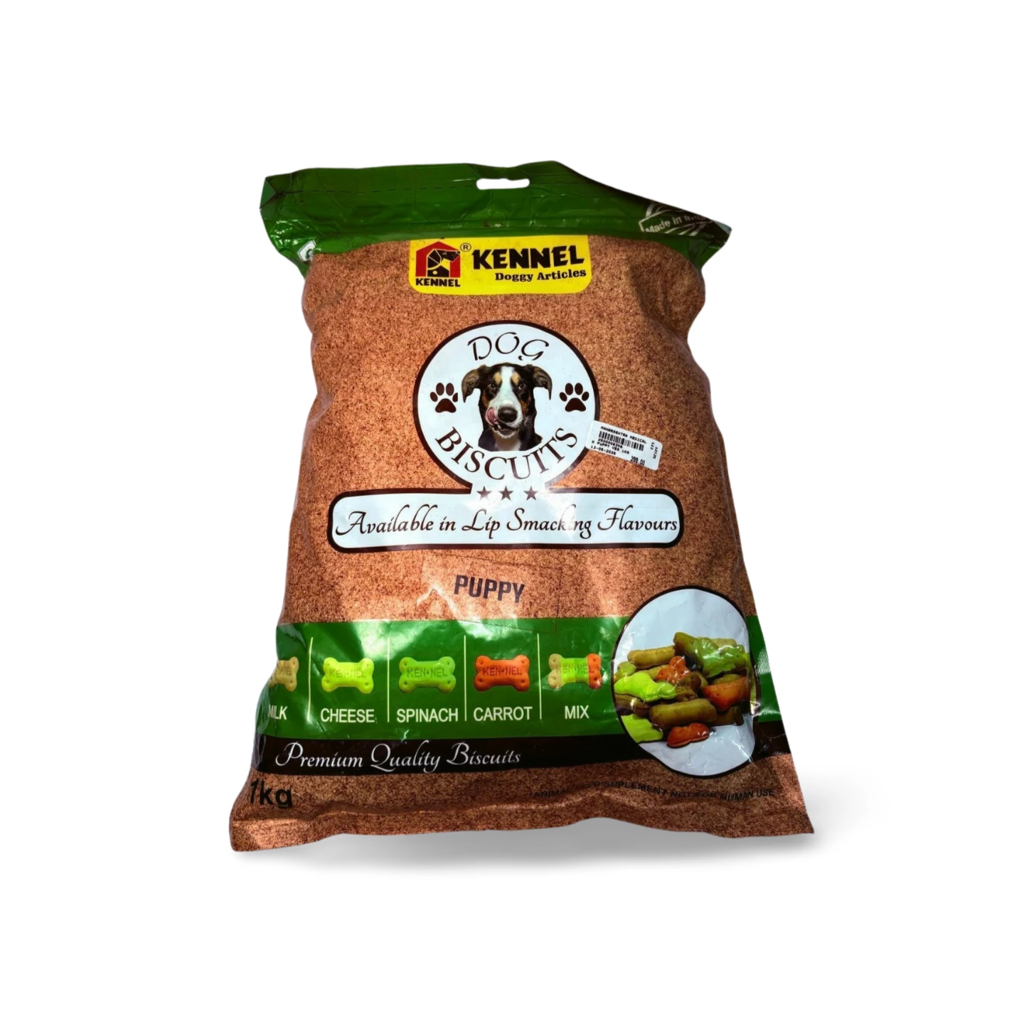 KENNEL VEG DOG BISCUIT PUPPY 1KG