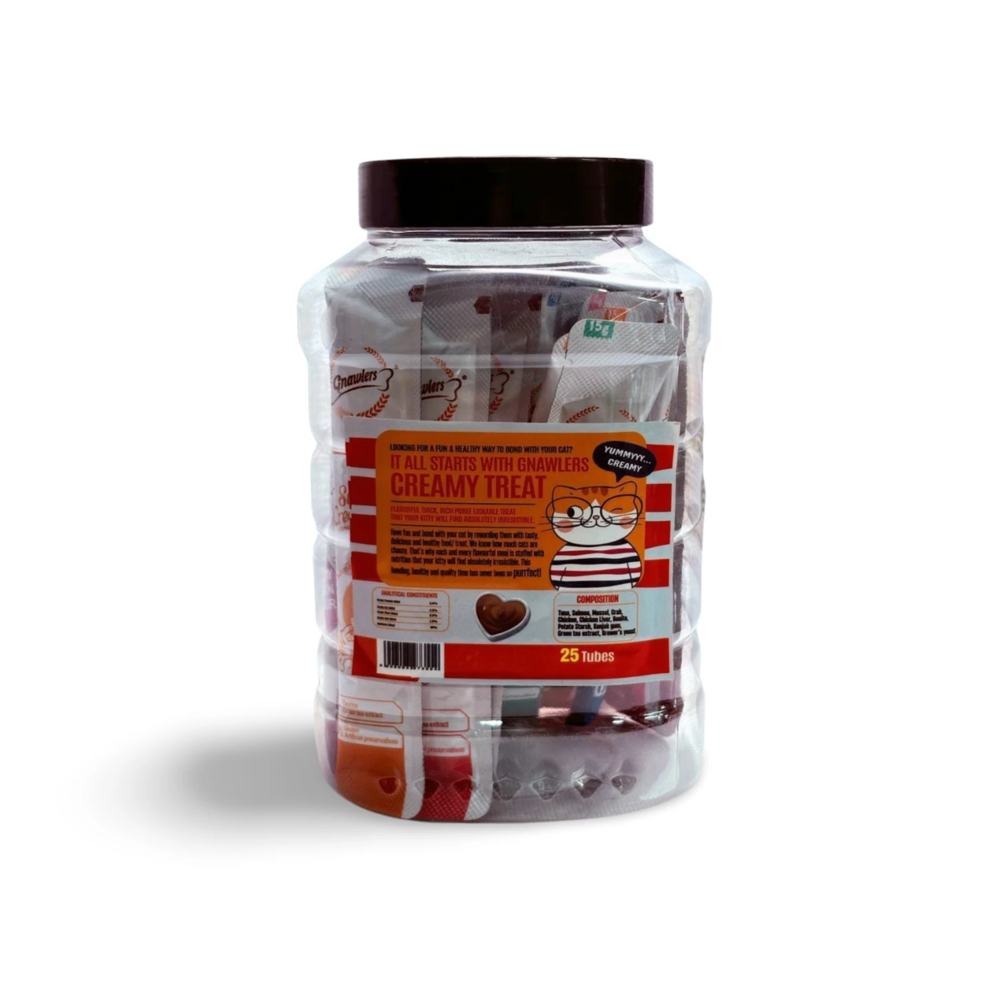 GNAWLERS SMOOTH CREAMY 25 TUBES - Image 3