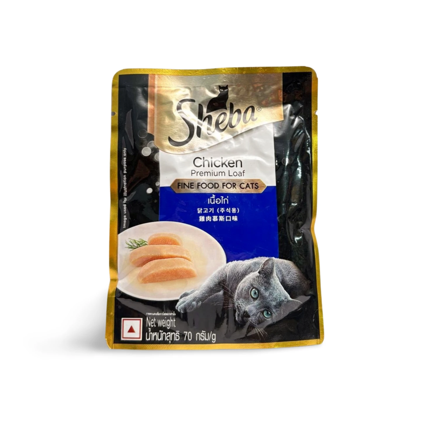 SHEBA CHICKEN WET FOOD 70GM