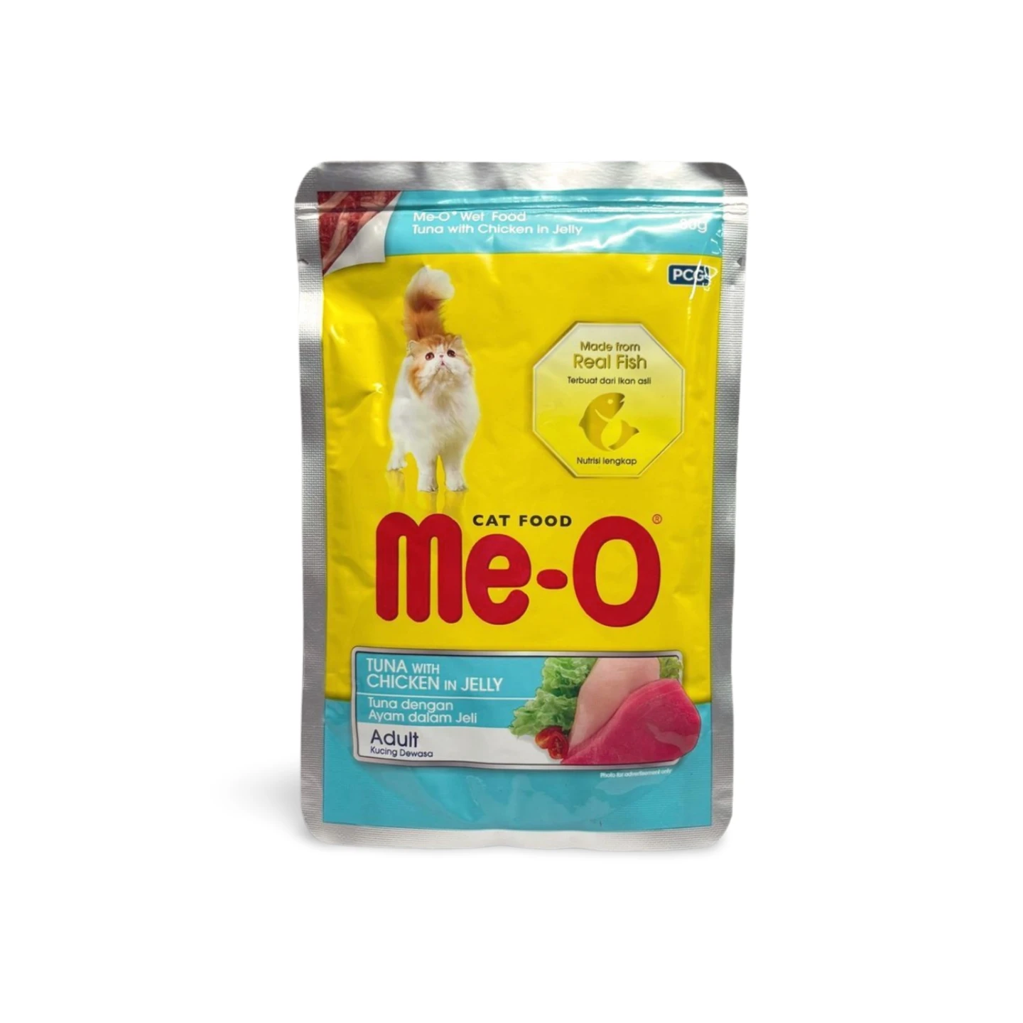 MEO TUNA WITH CHICKEN IN JELLY 80 GM