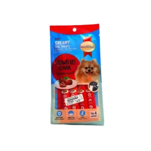 SMARTHEART STRAWBERRY CREAMY TREAT 15 GM*4PC