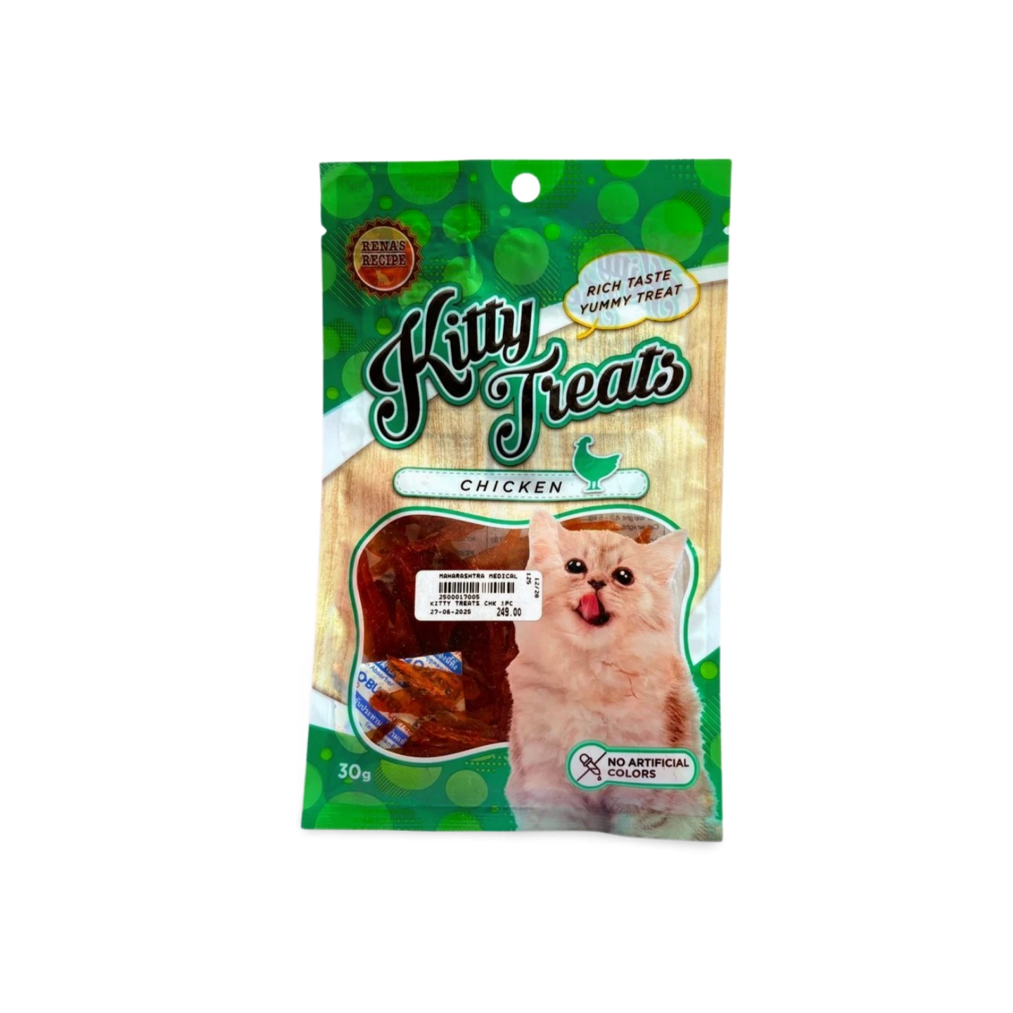 KITTY TREATS CHICKEN 30GM