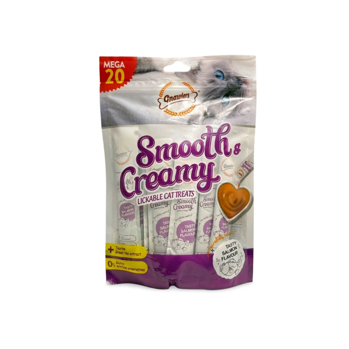 GNAWLERS SALMON CREAMY TREAT 15 GM*20 PC