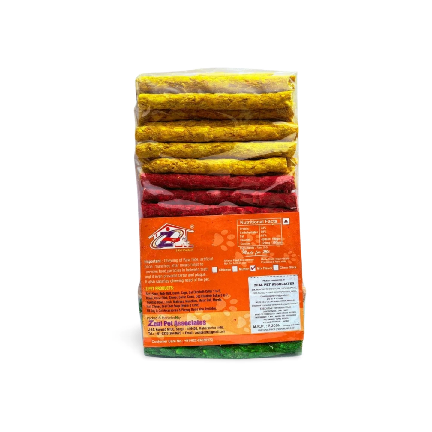 MUNCHY STICKS MIX 1KG