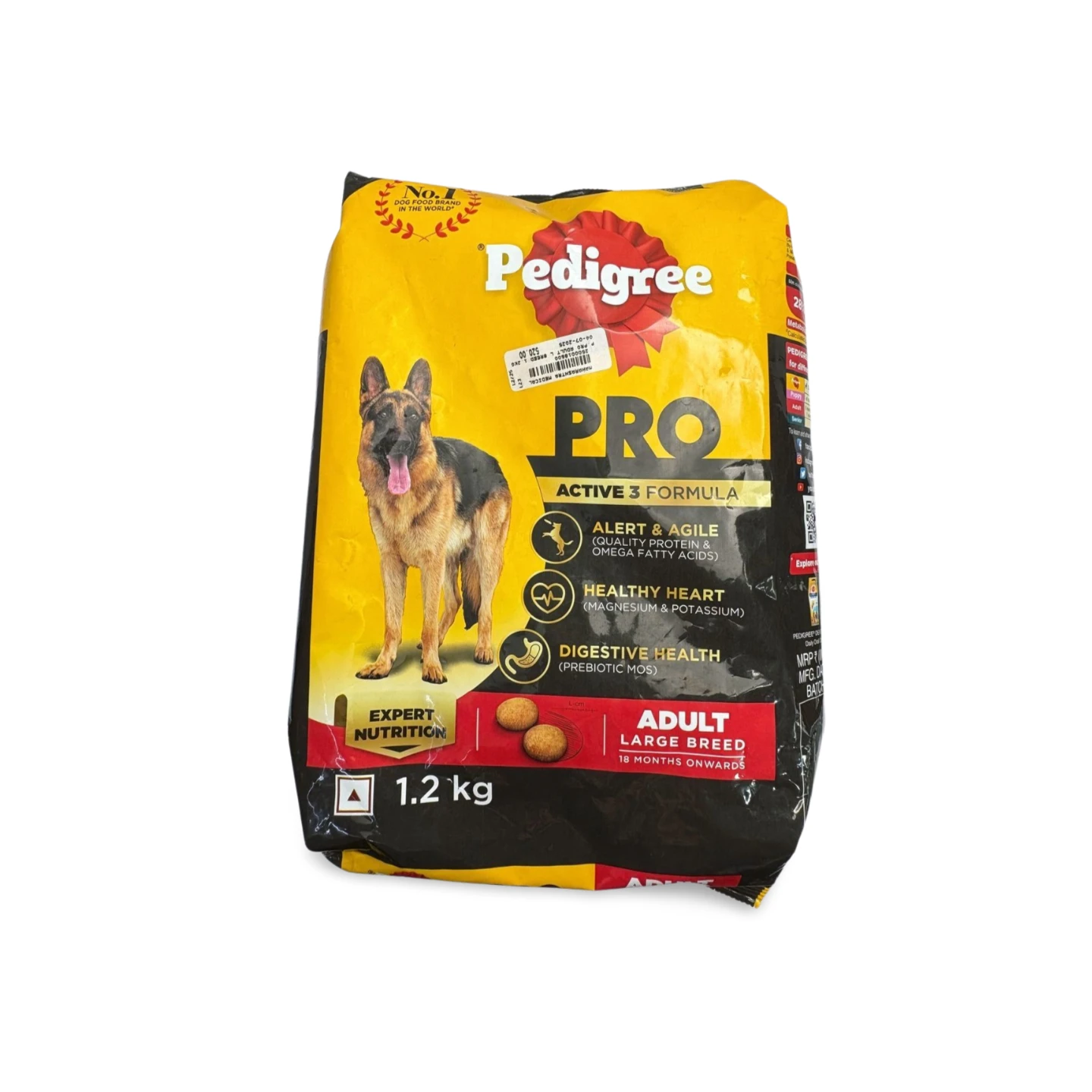 PEDIGREE PRO ADULT LARGE BREED 1.2 KG