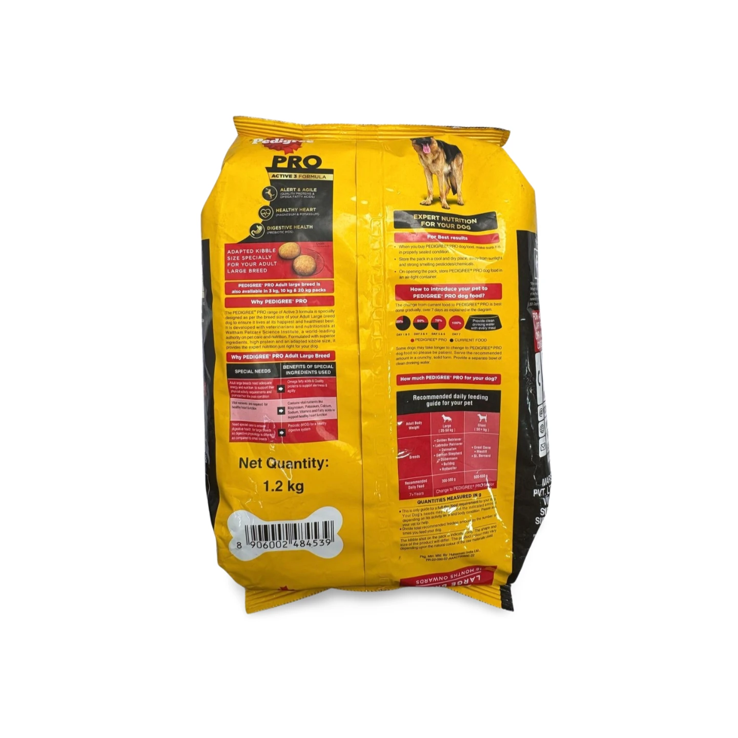PEDIGREE PRO ADULT LARGE BREED 1.2 KG - Image 2