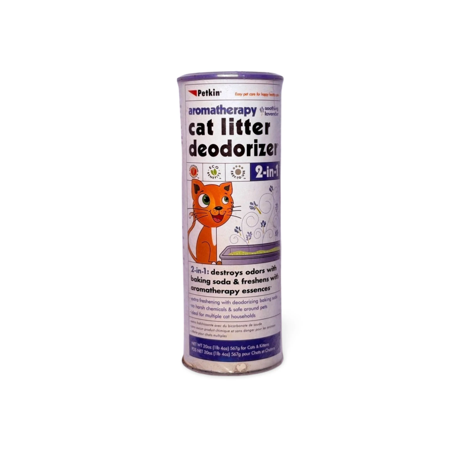 PETKIN CATLITTER DEODORIZER 567G