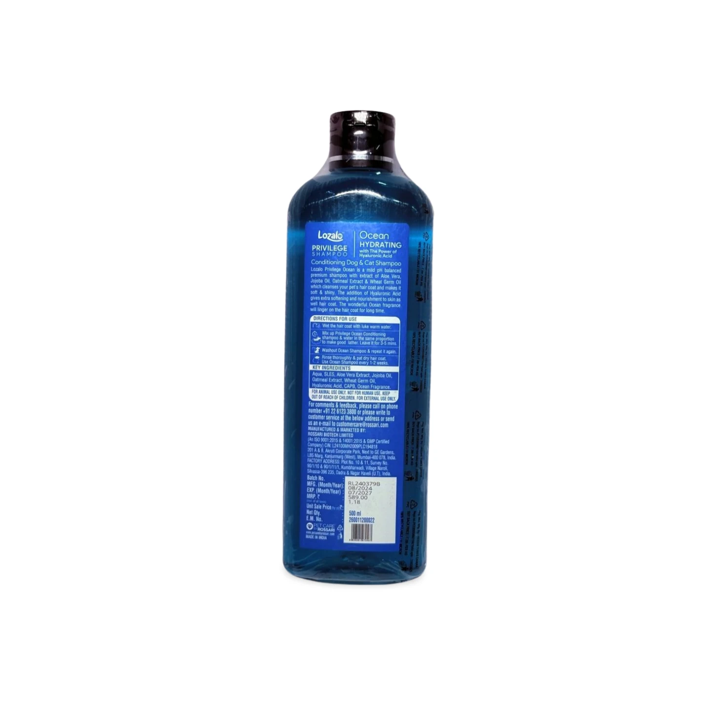 LOZALO PRIVILEGE OCEAN 500ML - Image 2
