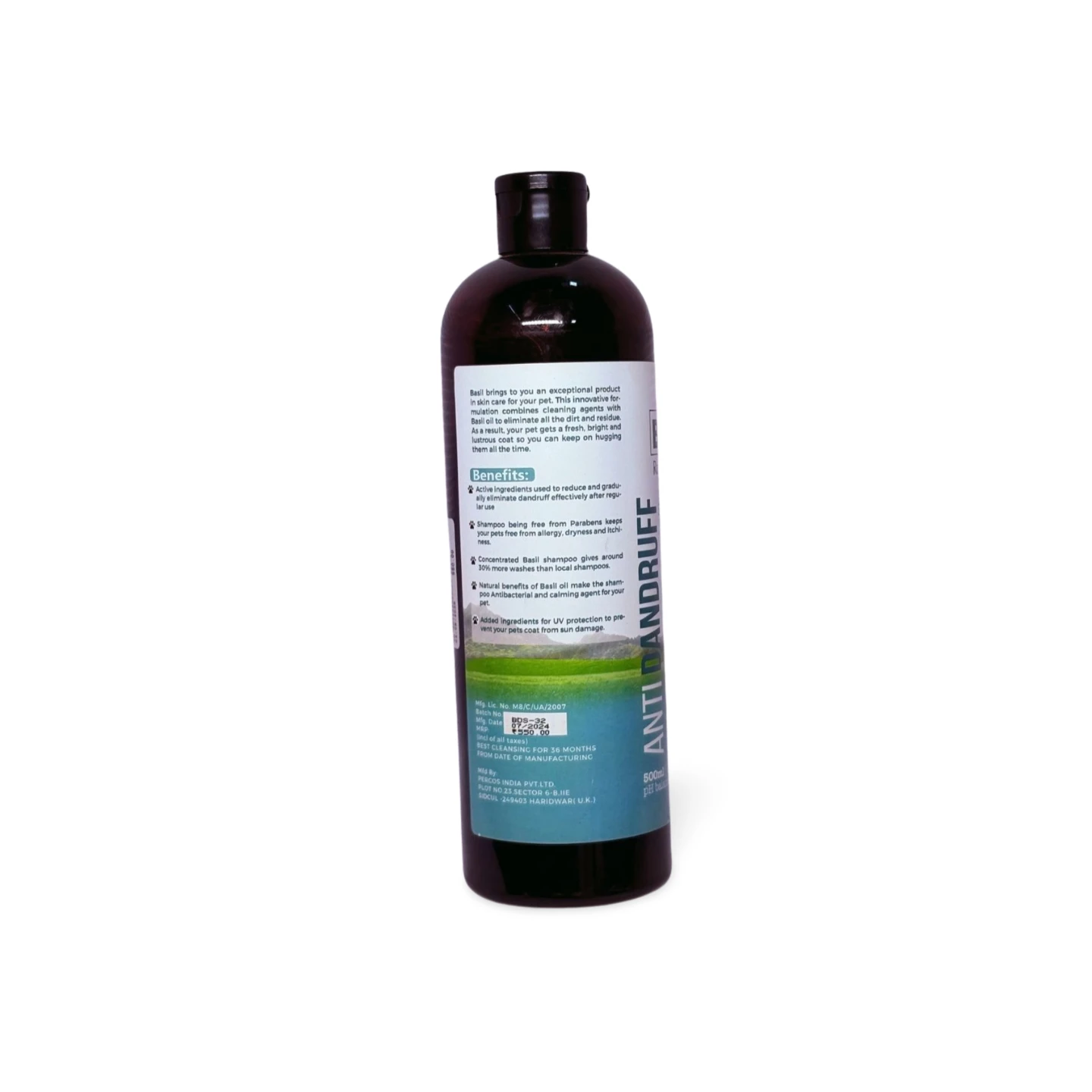 BASIL ANTIDANDRUFF 500 ML - Image 2
