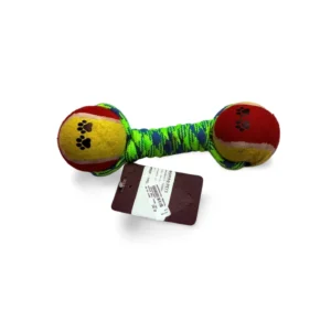 TENNIS BALL ROPE TOY