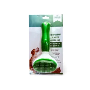 BASIL AUTO CLEAN SLICKER BRUSH MEDIUM