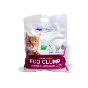 PETCRUX CAT LITTER LAVENDER & LEMON FLAVOR 5 KG