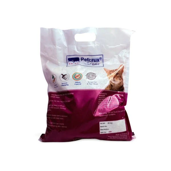 PETCRUX CAT LITTER LAVENDER & LEMON FLAVOR 5 KG - Image 2